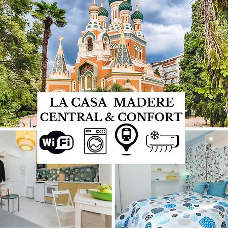 La Casa Madere- Centre Ville Pres Gare - Wifi -Confort Et Cosy Pres Des Transports En Communs 니스 외부 사진