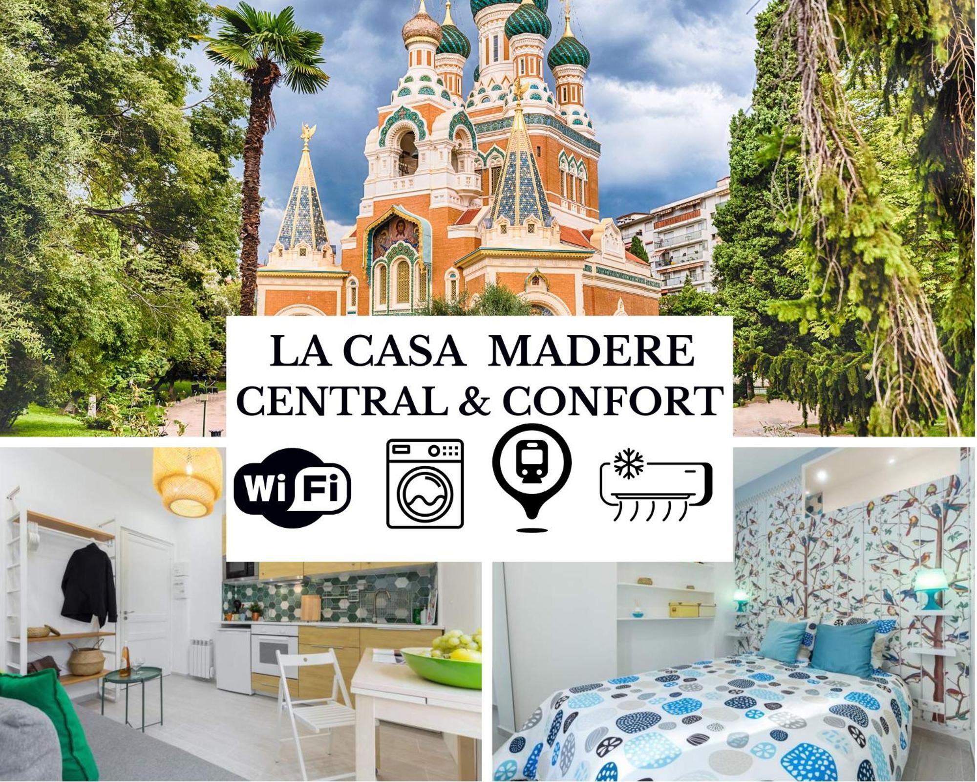 La Casa Madere- Centre Ville Pres Gare - Wifi -Confort Et Cosy Pres Des Transports En Communs 니스 외부 사진